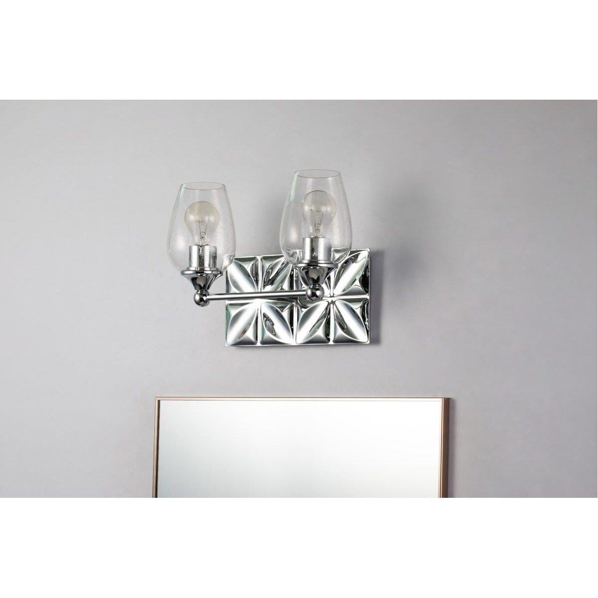 Epsilon 2 Light 14 inch PC Bath Light Wall Light in Polished Chrome